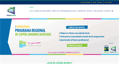 Desktop Screenshot of ciderebiobio.cl